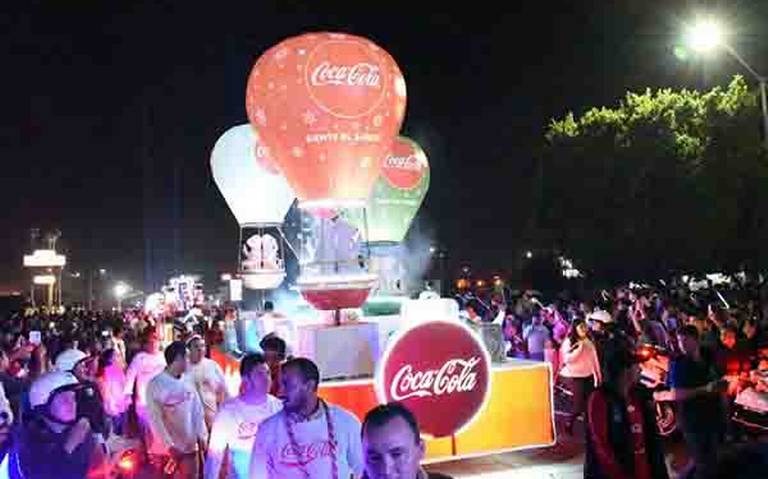 Disfrutaron de Caravana Coca Cola La Voz de la Frontera